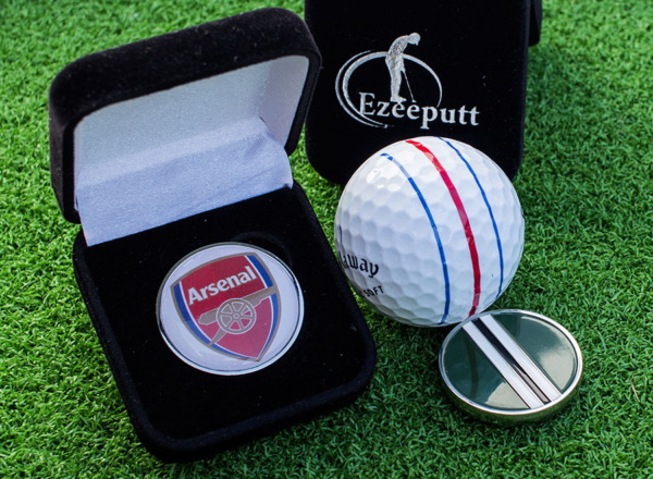 Arsenal Football Club Golf Ball Marker by EzeePutt