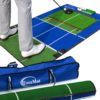 Ezee Golf Mat - Golf Training Mat - Teach and Practice the Fundamentals of Golf - Improve Your Set Up, Stance and Alignment