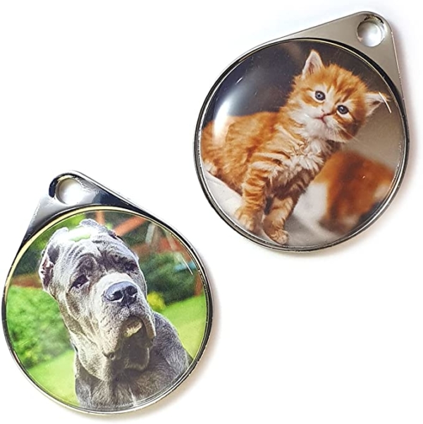 Duo 32 - Double Sided Photo Keyring