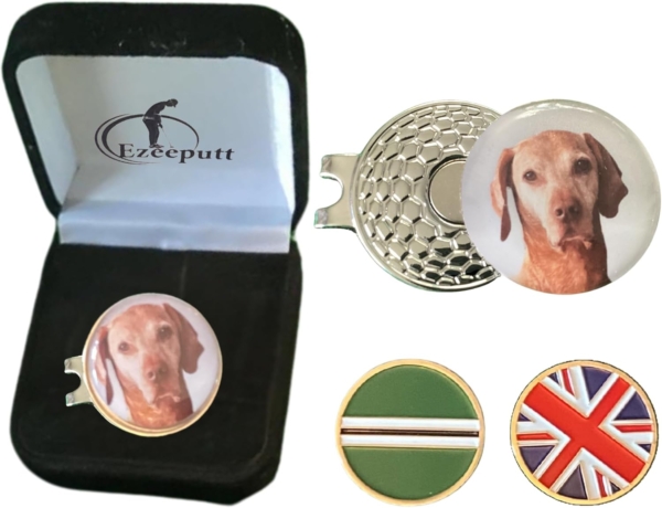 Golf Cap Clip and ball marker With Your Own Custom Photo from Ezee Putt - Image 5