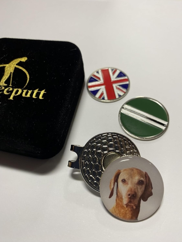 Golf Cap Clip and ball marker With Your Own Custom Photo from Ezee Putt - Image 6